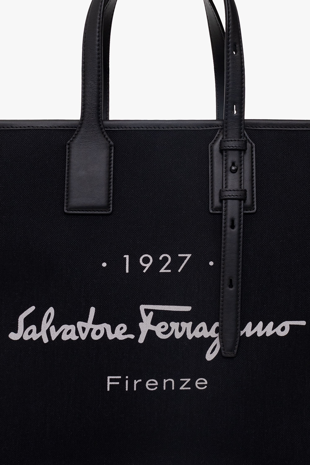 SchaferandweinerShops Italy - Black '1927 Signature' shopper